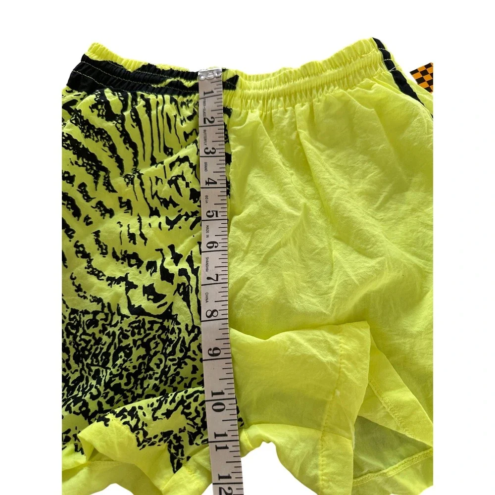 Vintage NWT Grand Prix Neon Surf Shorts‎ Youth Boy 14 Nylon Swim Trunks Beach